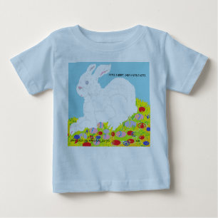 Babys T - Shirt Peter Rabbit sagt glücklich Ostern