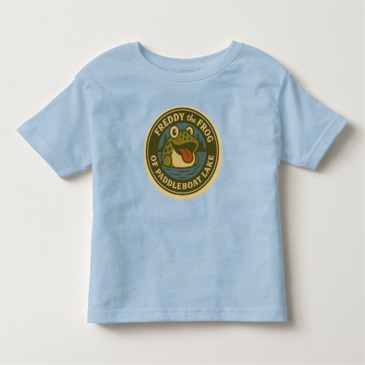 Baby's Tee Freddy Frog Tee of Paddleboat Lake (Vorderseite)