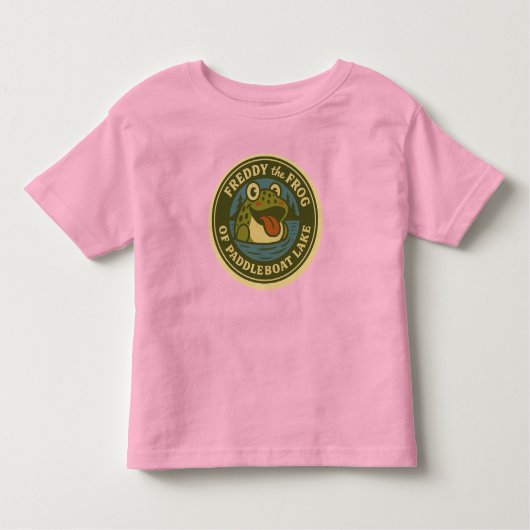 Baby's Tee Freddy Frog Tee of Paddleboat Lake (Vorderseite)