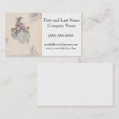 Babys und Engel auf Cloud Andersen's Fairy Tales Visitenkarte (Vorne/Hinten)