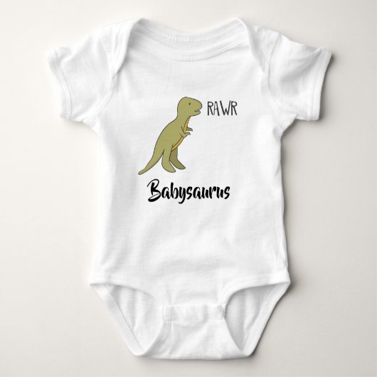 Babysaurus Baby Strampler (Vorderseite)