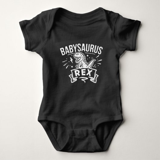 Babysaurus Baby Strampler (Vorderseite)