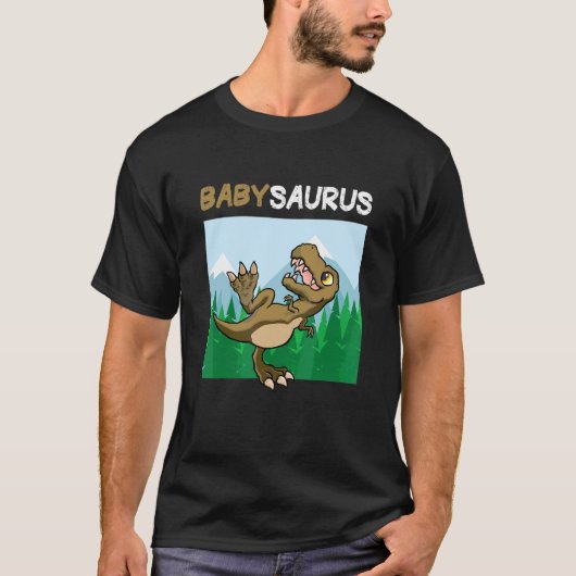 Babysaurus Dinosaur Cute Kiddo Rex T-Shirt (Vorderseite)
