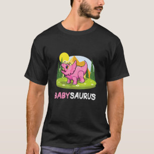 Babysaurus Dinosaurier Niedlich Kiddo Triceratops  T-Shirt