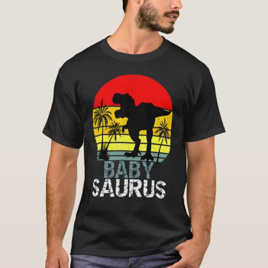 Babysaurus Rex Dinosaur T-Shirt (Vorderseite)