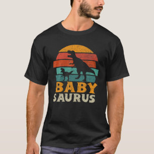 Babysaurus Trex Dinosaur Toddler Baby Saurus Famil T-Shirt