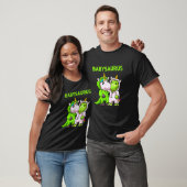 Babysaurus Vater mit Baby Son oder Tochter Partner T-Shirt (Unisex)