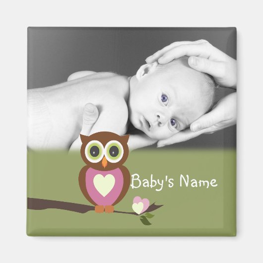 Babyschale/Foto Magnet (Vorne)