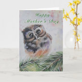 Babyschale Muttertagskarte Karte (Gelbe Blume)