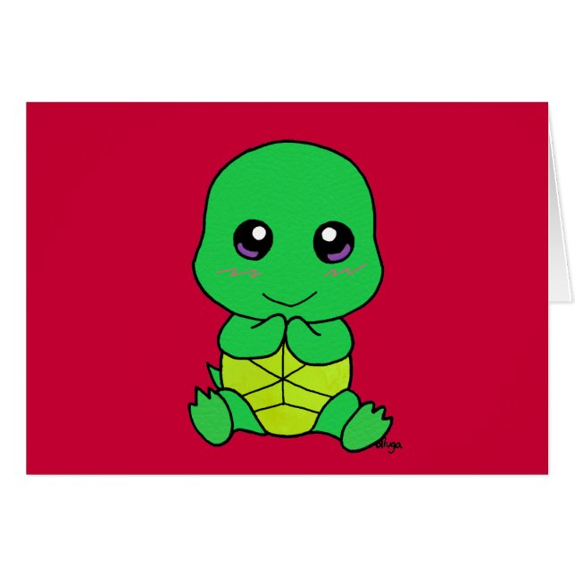 Babyschildkröte (Vorderseite (Horizontal))