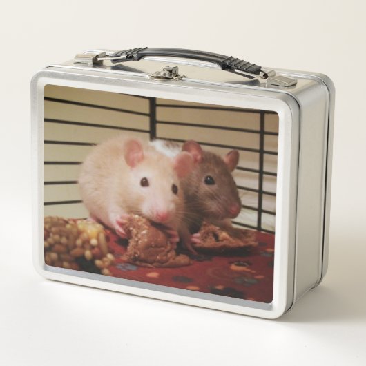 Babyschläger Metall Brotdose (Vorderseite)