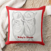 Babyschuhe Kissen (Decke)