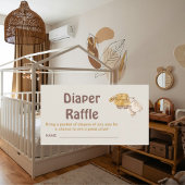 Babyschuhe Twins Baby Duschdusche Windeln Raffle Begleitkarte