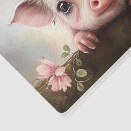 Babyschweingewebe Seidenpapier (Ausschnitt)