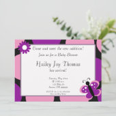 babysh, kommen den neuen Zusatz treffen! , Einladung (Stehend Vorderseite)