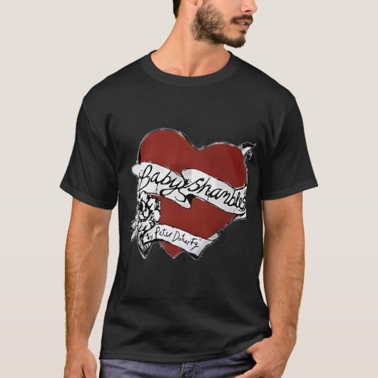 Babyshambles Pete Doherty Heart Tattoo T-Shirt (Vorderseite)