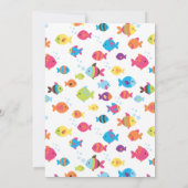 BabyShark Ultrasound Foto Schwangerschaft Ankündig Ankündigung (Rückseite)