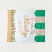 Babyshower auf dem Bauernhof - Geschlechtsneutral  Wandteppich (Vorderseite (Horizontal))