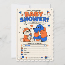 Babyshower-Einladung