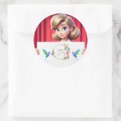 Babyshower sticker (Tasche)