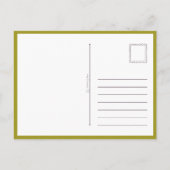 'Babysitten' Lustiger Geschenkgutschein Postkarte (Rückseite)