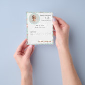 Babysitter-Bearbeitbare Geschäftsflyer mit Foto Flyer (Gruppe)