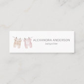 Babysitter-Bohemisch Babysitter Mini Visitenkarte (Vorderseite)