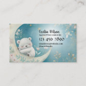 Babysitter-Dienstleistungen, Babysitting, Kindermä Visitenkarte (Vorderseite)