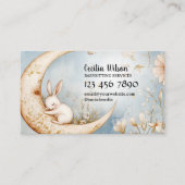 Babysitter-Dienstleistungen, Babysitting, Kindermä Visitenkarte (Vorderseite)