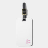 Babysitter in Ausbildung Gepäckanhänger (Vorderseite vertikal)