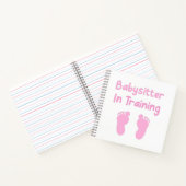 Babysitter in Ausbildung Notizblock (Innenseite)
