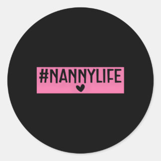 Babysitter Job Beruf Kleinkind Babysitting Runder Aufkleber