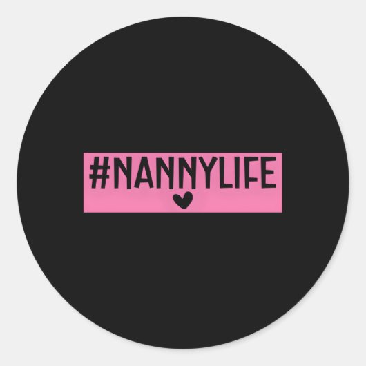Babysitter Job Beruf Kleinkind Babysitting Runder Aufkleber (Vorderseite)