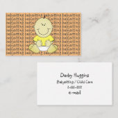 Babysitter Kinderbetreuer Betreuer Kinder Visitenkarte (Vorne/Hinten)