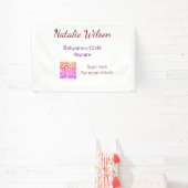 Babysitter Kindertagesstätte Kindermädchen geben N Banner (InSitu)