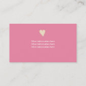 Babysitter Niedlich Ladybug Babysitting Service Bu Visitenkarte (Rückseite)