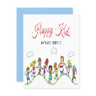 Babysitter-Service für niedliche Kindertagesstätte