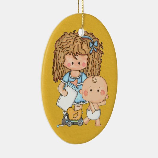 BabySitter - SRF Keramikornament (Rechts)