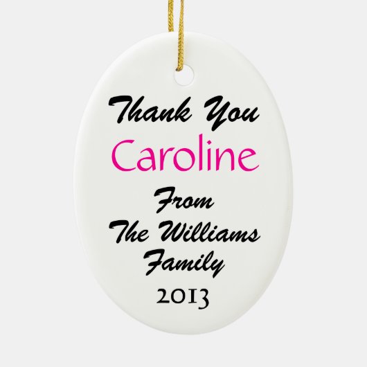 BabySitter - SRF Keramikornament (Hinten)