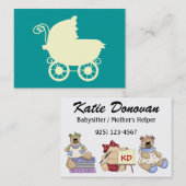 Babysitter - SRF Visitenkarte (Vorne/Hinten)