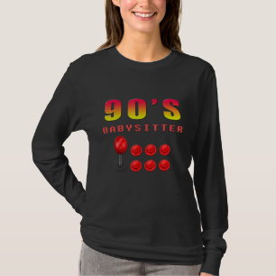 Babysitter-Video-Gamer-Spaß Joke der 90er T-Shirt
