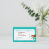 Babysitter Visitenkarte (Stehend Vorderseite)