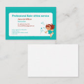 Babysitter Visitenkarte (Vorne/Hinten)