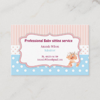 Babysitter, Visitenkarte