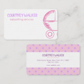 Babysitter Visitenkarte (Vorne/Hinten)
