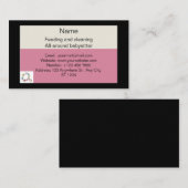 Babysitter Visitenkarte (Vorne/Hinten)