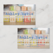 Babysitter-Visitenkarten Visitenkarte (Vorne/Hinten)