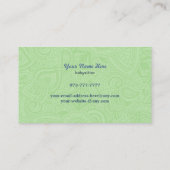 Babysitter-Visitenkarten Visitenkarte (Rückseite)