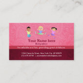 Babysitterslogans Visitenkarte (Vorderseite)