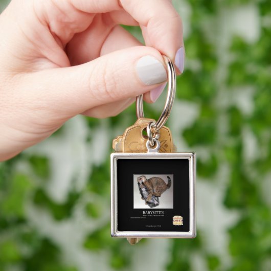 Babysittin Schlüsselanhänger (Hand)